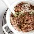 Risotto met rode wijn en ui