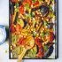 Kruidige geroosterde tomaten en aubergine met miso