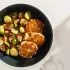 Zalmburgers met ovengroenten