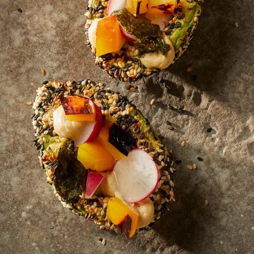 Geroosterde avocado