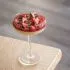 Panna cotta met aardbei, citroenverbena en Hot Lips