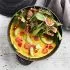 Recept Omelet met kerstomaat en avocado