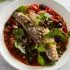 Recept Siciliaans stoofpotje: caponata met zeebaars