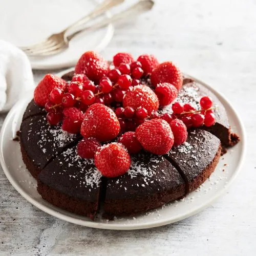 Torta caprese (makkelijke chocoladetaart)