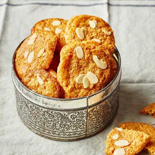 Linzenkoekjes met oranjebloesem