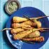 Hasselback-pastinaak met rozemarijn, olie en zout
