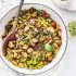Recept Warme krieltjessalade met groene asperges en linzen