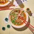 Zoetzure pikante soep zoals bij de Chinees