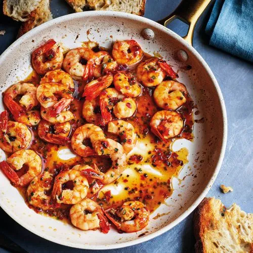 Gamba's met sinaasappelmarmelade