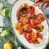 Tomatensalade met tijm en gebakken kappertjes