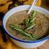 Herfstige champignonsoep met truffel en citroen