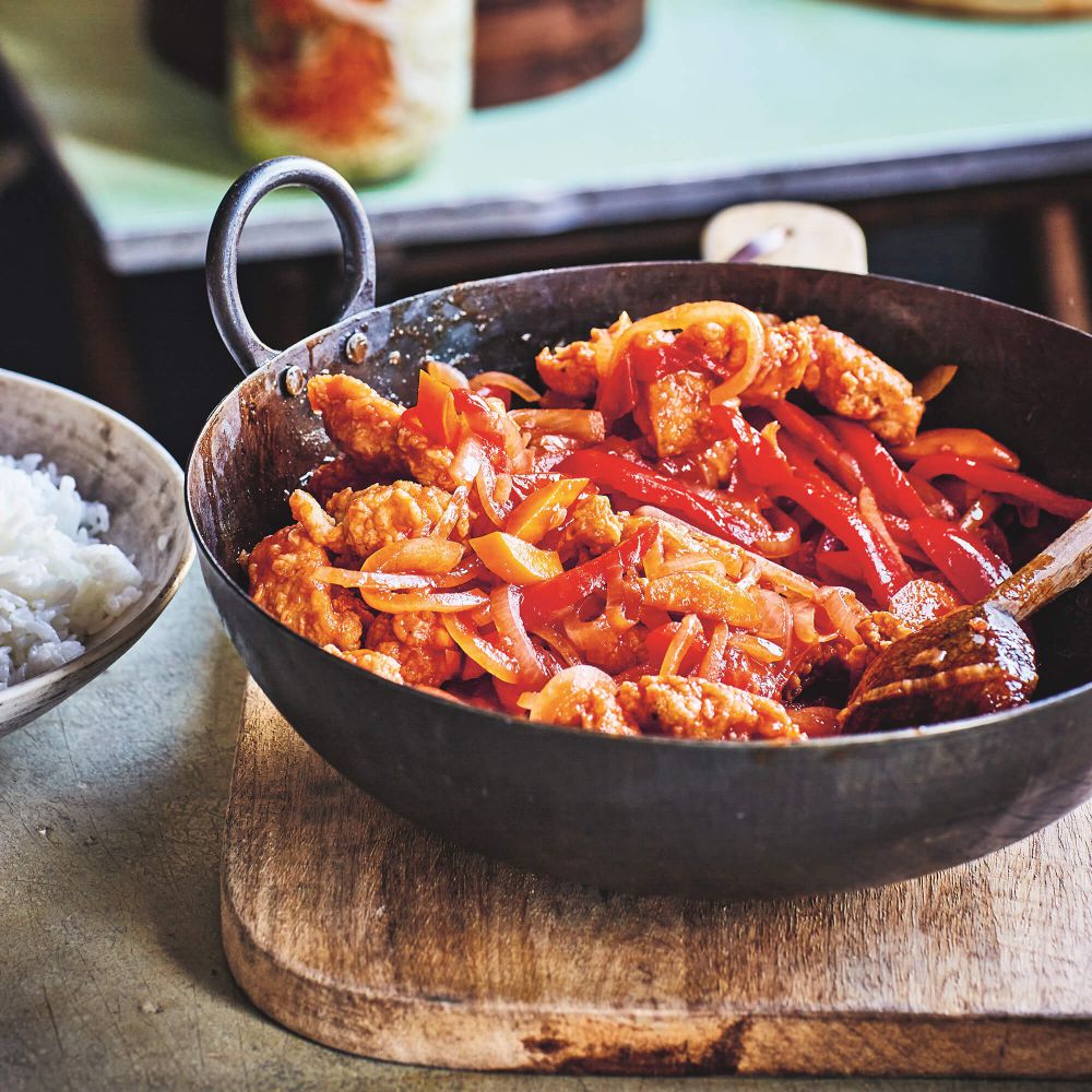 Zoetzure kip in Kantonese stijl - recept - okoko recepten