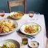 Recept Pittige mihoensalade met krokante worst