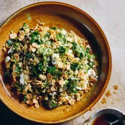 Tip: Salade van freekeh, feta en granaatappel
