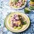 Vistaco's met limoenyoghurt