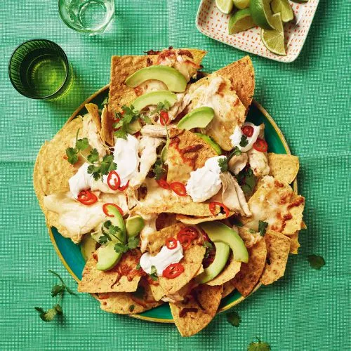 Nacho's met kip