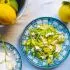 Salade van grapefruit, bleekselderij en ricotta