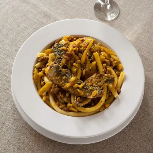 Pasta met sardienen