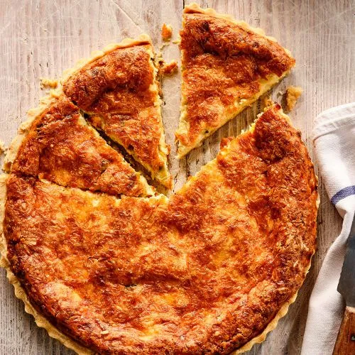 Quiche met prei