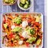 Mexicaanse kapsalon met zoete-aardappelfriet