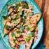 Recept Gegrilde aubergine met chili-kokossaus