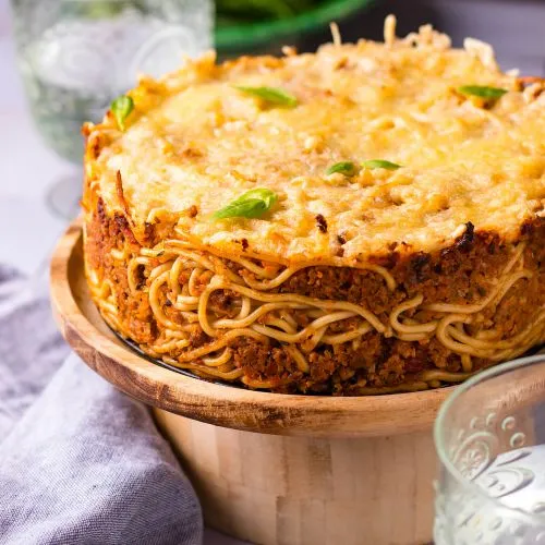 Spaghettitaart bolognese