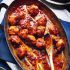 Recept Kleverige worstvleesballetjes met honing, limoen en harissa