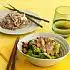 Chinese broccoli met lauwwarme noedelsalade