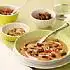 Gazpacho met reepjes en Alpro soya yoghurtvariatie
