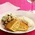 Roergebakken bloemkool met aardappelpuree en Fruitfilet