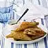 Samosa's met munt-yoghurtdip