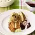Zuurkool met knolselderijpuree en portsaus