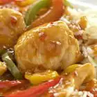 Roergebakken kip met paprika in zoetzure saus