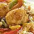 Roergebakken kip met paprika in zoetzure saus