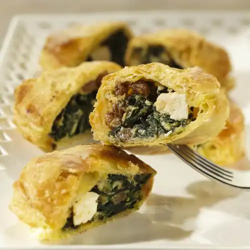 Spinazie-piroggen