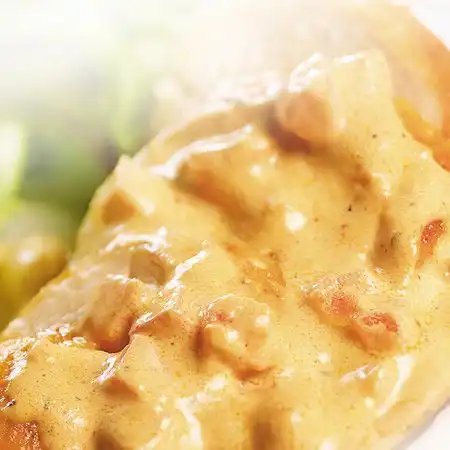 Kipfilet in roomsaus