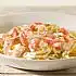 Spaghetti met garnalen en lente-uitjes