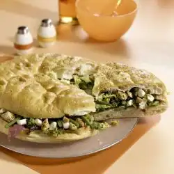 Tip: Grote sandwich van Turks brood