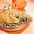 Grote sandwich van Turks brood
