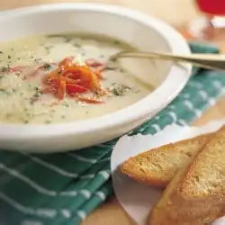 Tip: Knoflooksoep met gruyère