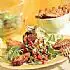 Linzensalade met notenbrood-croutons