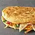 Pidesandwich met gegrilde pangasius en kruidensalade