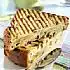 Rozijnenbrood tosti met banaan