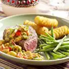 Biefstuk met stroganoffsaus