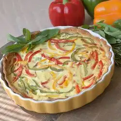 Tip: Hartige paprikataart met ricotta