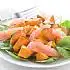 Geroosterde zoete aardappelen met grapefruitsalade