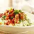 Couscous met kip en zoete aardappelen