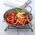 Penne con salsiccia - penne met pittige Italiaanse worst