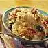 Couscous salade met kip, noten en papaja