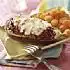 Gevulde aubergine met tomaat en spaghettini